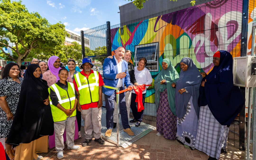 Greater Tygerberg Partnership rolls out new ablution block for  Bellville’s informal traders